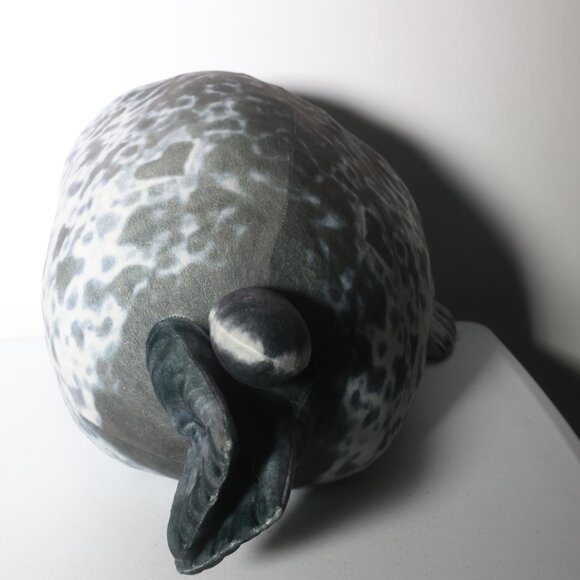 Chubby Blob Seal Plush Pillow Stuffed Animal Plushie Toy Sea Lion Large - Picture 3 of 6